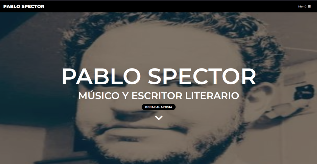 Pablo Spector - Sitio Web - Musico y Escritor Literario